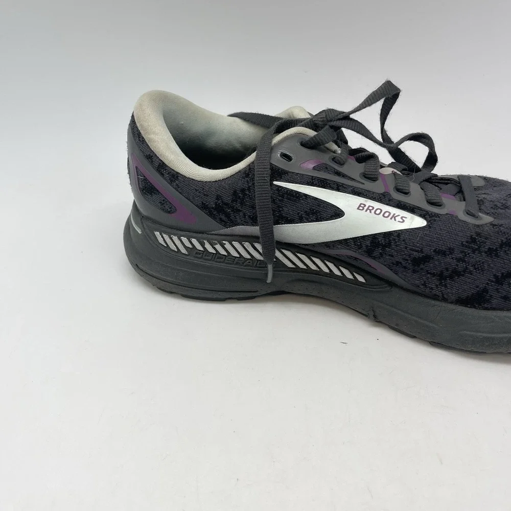 Brooks Sneakers Womens 9.5 D Adrenaline GTS 23 1203811B072‎ Black Running Shoes